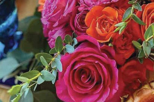 Beautiful Flowers on a table